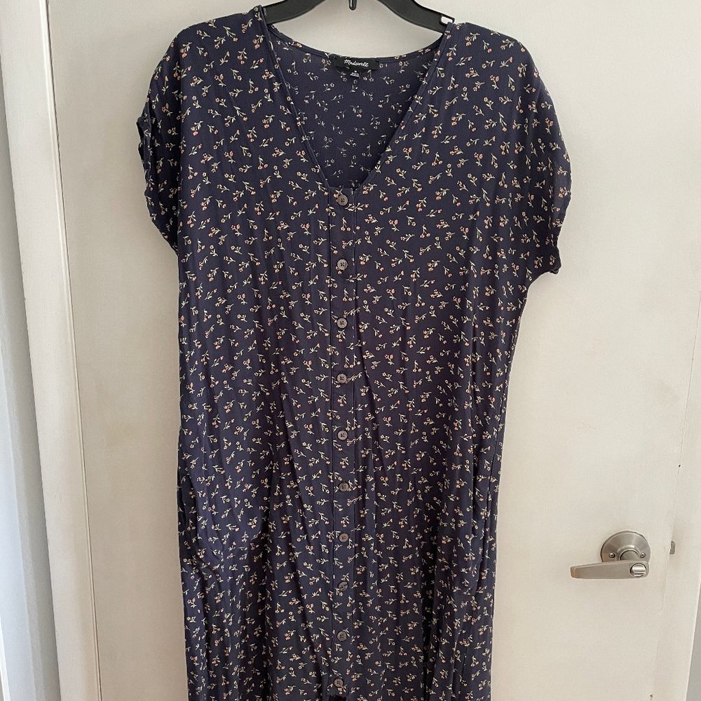 Madewell Flower Midi Dress